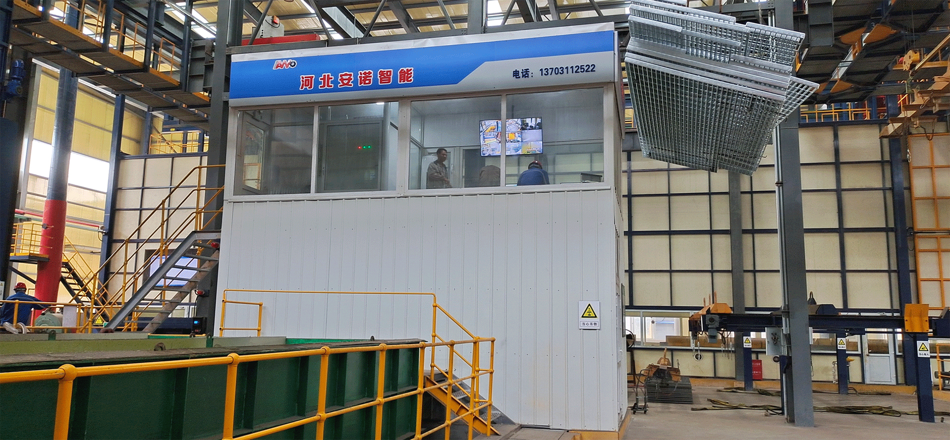 PLC程序控制系統(tǒng)，完成熱浸鍍鋅生產，自動控制和穩(wěn)定運行